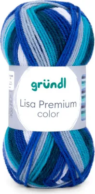 Produktbild von Gründl Wolle Lisa Premium color 50 g