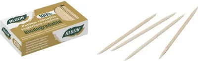 Immagine prodotto di Stuzzicadenti in legno Algon 1000 pezzi (18 pezzi)