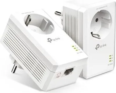 Zdjęcie produktu dla TP-Link TL-PA7017P, 1000 Mbit/s, IEEE 1901, IEEE 802.3, IEEE 802.3ab, IEEE 802.3u, Gigabit Ethernet, 10,100,1000 Mbit/s, HomePlug AV2, OFDM