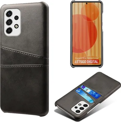 Produktbild von Samsung Galaxy A53 Hülle - Coverup Kartenfach Back Cover - Schwarz