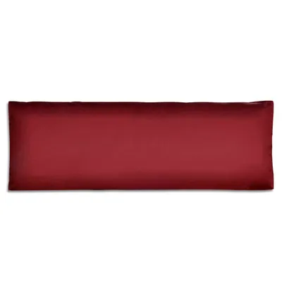Produktbild von vidaXL Polstrovaný vankúš na chrbát Víno červená 120 x 40 x 10 cm