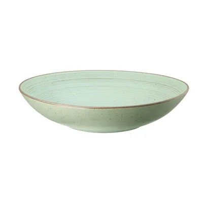Produktbild von Thomas Suppenteller Nature ø 23cm leaf, Rund, Steingut, Grün, 23 cm, 1 Stück(e)