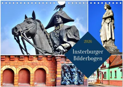 Produktbild von Insterburger Bilderbogen (Wandkalender 2026 DIN A4 quer), CALVENDO Monatskalender