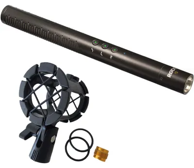 Image de Microphone directionnel Rode NTG-4 avec support de microphone