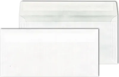 Produktbild von MAILmedia Briefumschläge DIN Lang haftklebend transparent