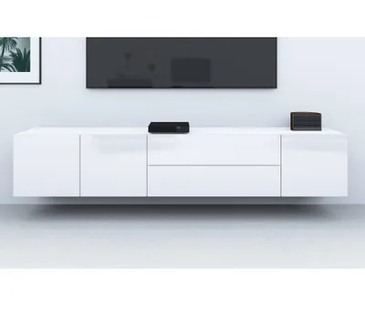 Produktbild von Lowboard Sophia 190 cm weiß-glänzend