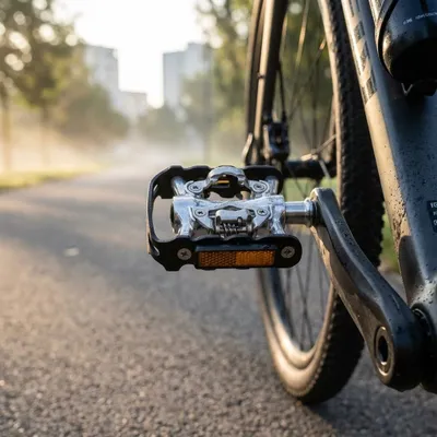 Produktbild von XLC System-Pedal PD-S20 einseitig schwarz SPD-kompatibel