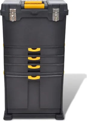 Image de vidaXL Chariot à outils avec roues