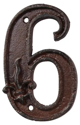 Produktbild von Esschert Design Hausnummern Ziffer 6