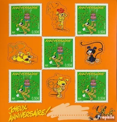 Produktbild von Briefmarken Frankreich 2003 Mi 3708I Kleinbogen (kompl.Ausg.) postfrisch Grußmarke