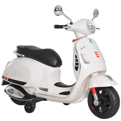 Produktbild von HOMCOM Elektrisches Kindermotorrad Elektro Motorrad Kinderauto Spielzeug VESPA