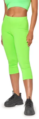 Produktbild von Bellivalini Neon Leggings Damen 3/4, BLV50-300 (Neon Grün, S)