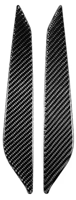 Imagen del producto de 2 adhesivos decorativos de fibra de carbono para la consola central, compatibles con Audi A4 B9 de 2017 a 2019