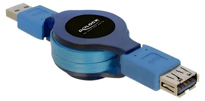 Produktbild von Delock USB-Kabel - USB Typ A (M) zu USB Typ A (W)