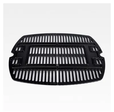 Produktbild von Grillrost aus Gusseisen für Weber Q200, Q220, Q2000 Serien, passend für Weber 7645, 65811 Grillmodelle (54,61 x 38,76 cm)