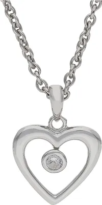 Produktbild von JuwelmaLux Anhänger Herz 925/000 Sterling Silber mit Cubic Zirkonia JL39-02-0726