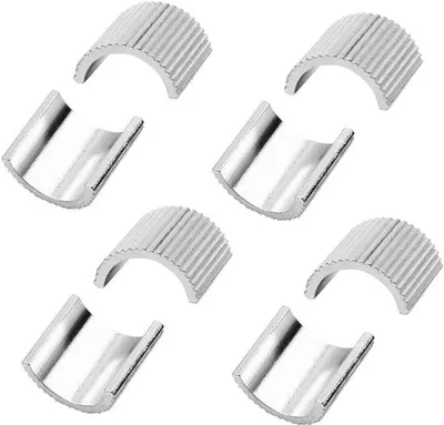 Image de Jeu de 8 vis pour guidon de moto en aluminium de 22 mm de diamètre