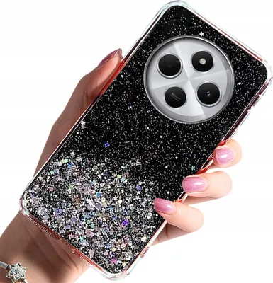 Zdjęcie produktu dla Etui do Xiaomi Redmi 14C CASE BROKAT PLECKI + SZKŁO OCHRONNE 9H