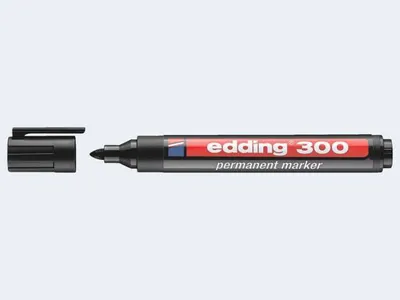 Produktbild von Edding 300 permanent marker schwarz 1,5-3mm A8