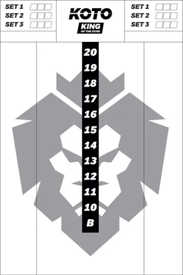 Produktbild von KOTO Whiteboard 40x30 - Scoreboard