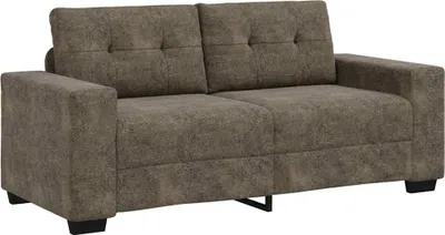Produktbild von vidaXL Zweisitzer-Sofa Dunkelgrau 180 cm Kunstleder
