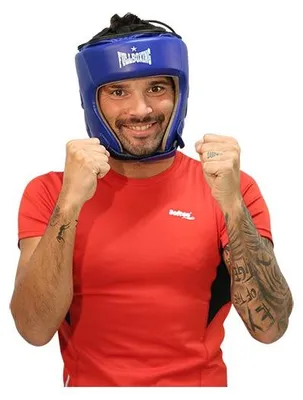 Produktbild von Boxhelm Fullboxing Protect Rojo ÚNICA