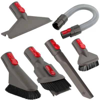 Zubehörset mit flexiblem Schlauch für Dyson V7 V8 V10 V11 (6-in-1)