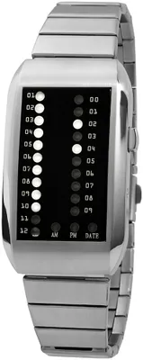 Produktbild von Shaghafi Herrenuhr mit Edelstahlarmband