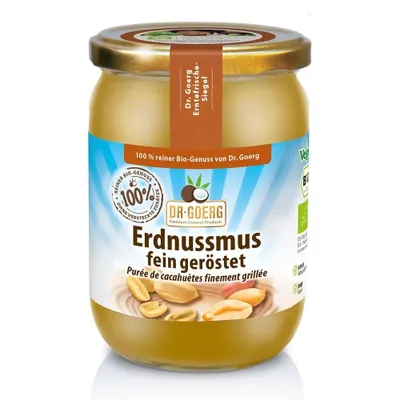 Produktbild von Erdnussmus - smooth 500g 12er Pack
