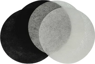 Produktbild von vhbw 2x Aktivkohlefilter, 2x Fettfilter kompatibel mit Moulinex T-43, T-41, T-42 Fritteuse - 4-tlg. Filter-Set