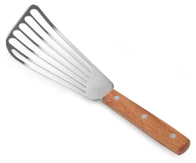 Produktbild von Fischwender 43068 mit Holzgriff, 16,5 cm Klinge, Silber