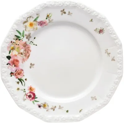 Imagen del producto de Rosenthal, plato para servir, 26 cm, diseño "Maria", color rosa con motivos de rosas, referencia 10430-407165-10226