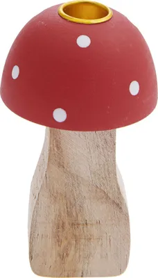 Obrázok produktu pre Drevený svietnik na huby 8,5 cm