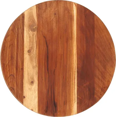 Produktbild von vidaXL Tischplatte Massivholz Palisander Rund 25-27 mm 40 cm