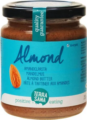 Produktbild von geröstete MANDELCREME 250 g - TERRASANA