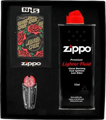 Produktbild von ZIPPO Feuerzeug Santa Cruz Design Geschenkset Nr. 1