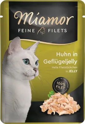 Image de Miamor 100gx24 Fines filets PB poulet en gelée de volaille