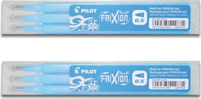 Produktbild von Pilot Frixion Ball Ersatzminen 0.5 hellblau - 6er-Set