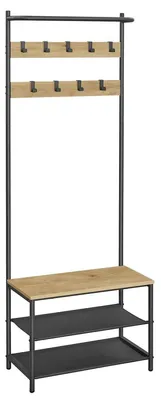 Obrázek produktu pro Věšák s botníkem TAYLOR ARTISAN 64x180 cm
