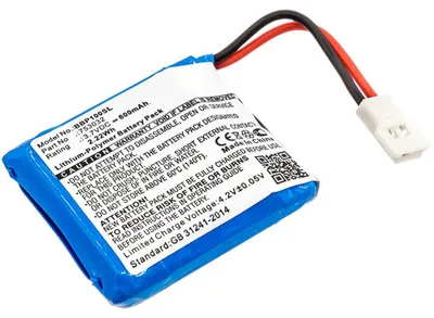 Image de CELLONIC Batterie pour Télécommande Compatible avec BEE-BOT Floor Robot, Programmable Floor Robot, Programmable Children's Toy, 753032 - (600mAh, 3.7V)