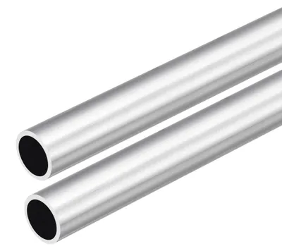 Alu-Rundrohr 6063, 15x12 mm, 300 mm, 2 Stück