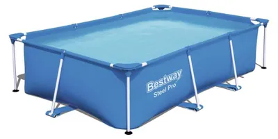 Immagine prodotto di Bestway Piscina fuori terra rettangolare 56403 Steel Pro, 2,59 m x 1,70 m x 61 cm