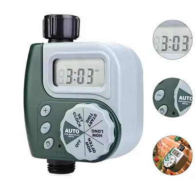 Produktbild von Bewässerungsuhr für Haus und Garten, Bewässerung Timer, wasserdicht, automatisches Steuerungssystem,für Garten Gewächshaus Landwirtschaft