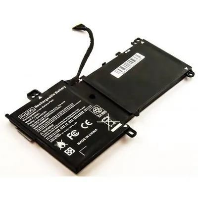 Produktbild von Akku für Hewlett-Packard HV02XL Li-Ion 7,6 Volt 4000 mAh schwarz