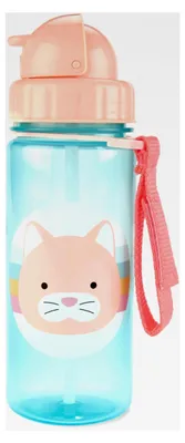 Produktbild von Strohhalmflasche - Katze