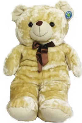 Produktbild von Teddybär 90 cm - Plüschbär Teddy Stofftier beige XXL Kuschelbär Plüsch