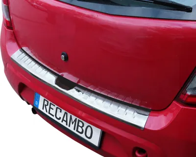 Immagine prodotto di Protezione paraurti in acciaio inossidabile per Dacia Sandero I 2008-2012 Lucidata + Ribaltabile