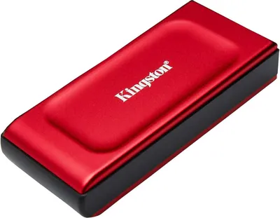 Zdjęcie produktu dla Kingston Technology 2TB Przenośny dysk SSD XS1000 USB 3.2 Gen 2, Czerwony, 2 TB, USB Type-C, 3.2 Gen 2 (3.1 Gen 2), 1050 MB/s, Czerwony