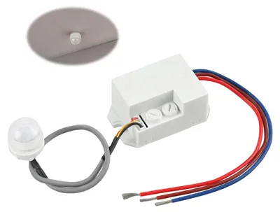 Productafbeelding van Inbouwbewegingssensor, infraroodsensor, PIR 220-240 V