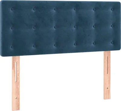 Produktbild von vidaXL Kopfteil Dunkelblau 90x5x78/88 cm Samt